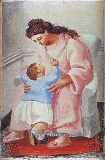 Madre e hijo 2 1921 Pablo Picasso Pintura al óleo